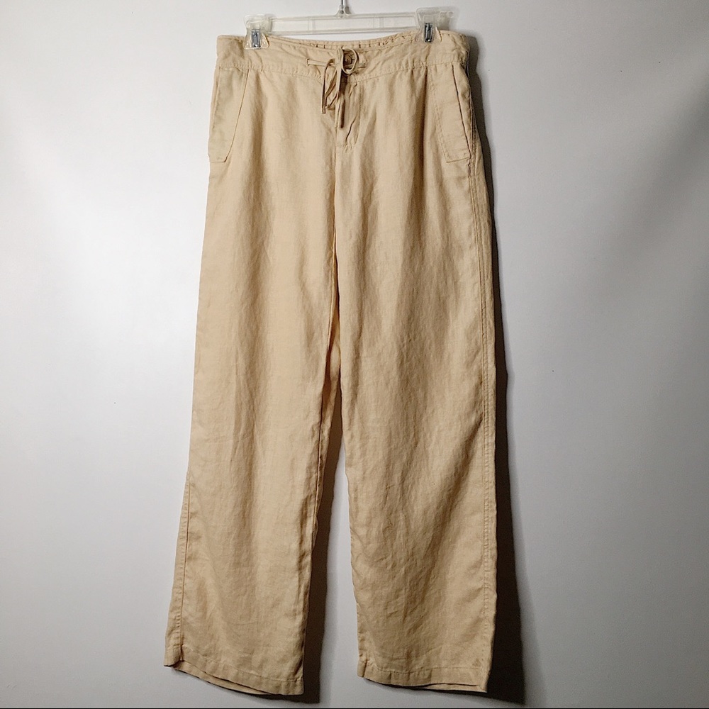 Lauren Ralph Lauren petite linen pants
